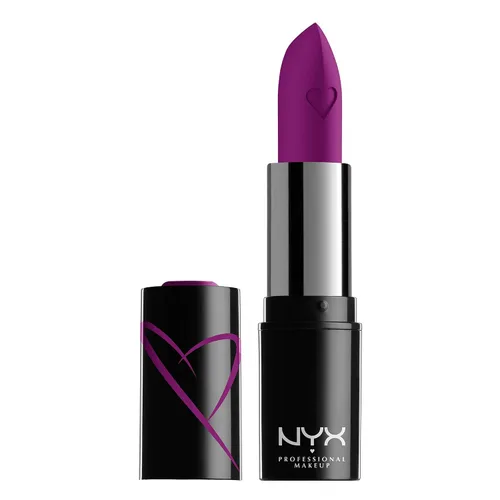 Vista 15 de NYX PROFESSIONAL MAKEUP - Lápiz labial satinado Shout Loud, infundido con manteca de karité - 1999 (Taupe)