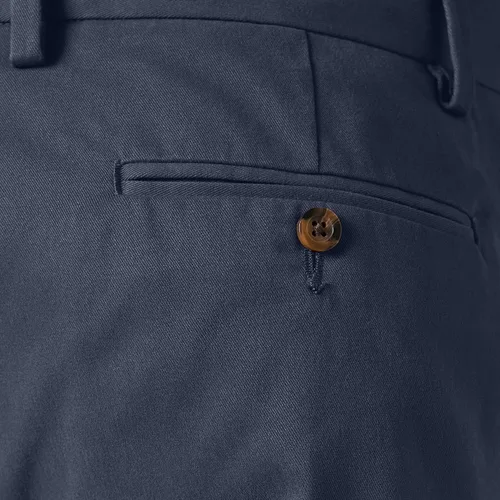 Vista 6 de Tienda Essentials Men's Classic-Fit Wrinkle-Resistant Flat-Front Chino Pant (Available in Big & Tall)