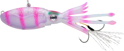 Vista 53 de Nomad Design Señuelo de pesca vibratorio patentado original de Squidtrex – Señuelo de plástico suave TPE con aroma añadido para agua salada