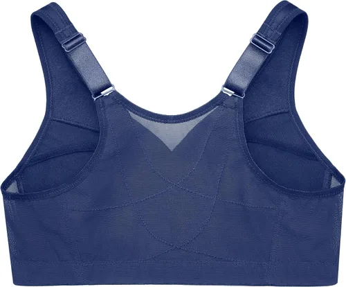 Vista 5 de Sostén Glamorise de mujer, tamaño plus, postura mágica elevada, apoyo de espalda, negro, 48I