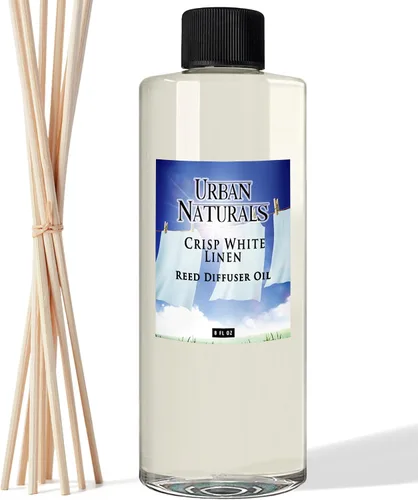 Vista 62 de Urban Naturals Recambio de aceite difusor de varillas ámbar y lavanda, lavanda relajante, ámbar cálido, aroma calmante para habitación, 4 onzas +