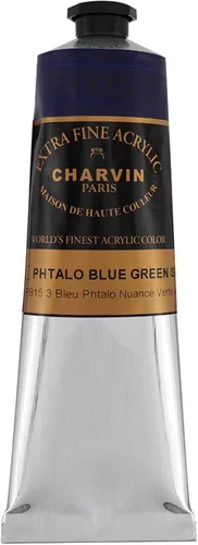 Vista 76 de Charvin Pintura acrílica profesional extrafina – verde absenta, tubo de 2.1 fl oz, pigmentos de triple fresado, resistente a la luz, pinturas