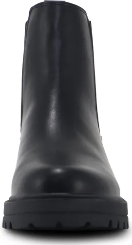 Vista 6 de MARCOREPUBLIC Portland - Botines Chelsea con punta redonda y tacón grueso para mujer