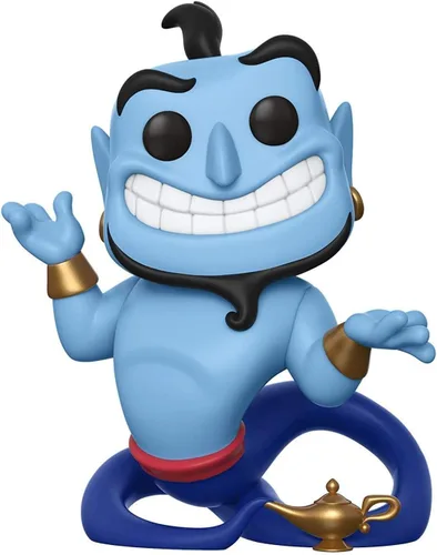Vista 2 de Funko 35757 Pop! Disney: AladdinGenie con Lámpara, Multicolor