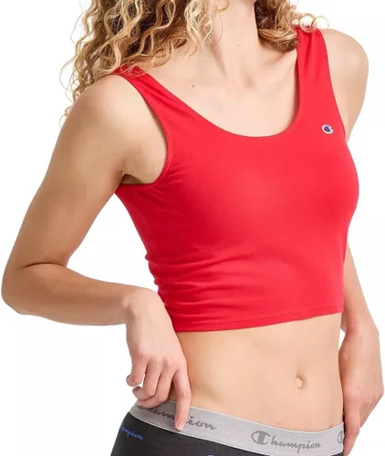 Vista 2 de Champion Camiseta sin mangas de algodón elástico doble para ejercicio, yoga, para mujer (talla S a 2XL)