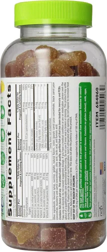 Vista 2 de Vitaminas y ácido fólico Vitafusion Prenatal, 180 unidades, varios sabores, puede variar