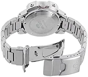 Vista 2 de Orient RN-AC0N01B Correa de metal para hombre M-Force Reloj japonés doméstico