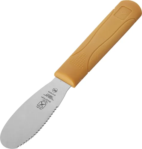 Vista 9 de Mercer Culinary Millennia Esparcidor de borde liso, hoja de 3.5 pulgadas, mango negro