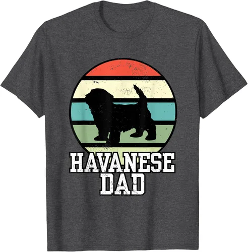 Vista 14 de Camiseta Havanese Dad I Retro Havanese