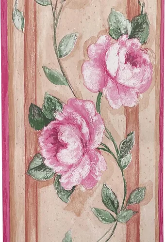Vista 9 de Yifely - Papel tapiz extraíble de peonía de lujo con borde autoadhesivo para cocina, baño, decoración de pared