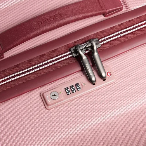 Vista 8 de DELSEY PARIS Maleta Chatelet Hardside 2.0 con ruedas giratorias, Rosado, Equipaje Chatelet Hardside 2.0 con ruedas giratorias