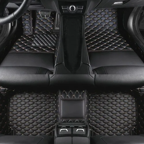 Vista 9 de Tapete para Auto Adecuado para el 99% de Sedanes, Coches Deportivos, Tapetes de Coche Personalizados de Lujo para SUV, Mujeres, Tapetes Automotrices