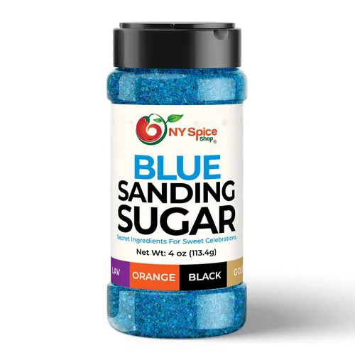 Vista 3 de NY SPICE SHOP Azúcar de lija – Azúcar negro con gas – Gránulos negros – Gránulos negros a granel – Gránulos negros comestibles – Azúcar de lija