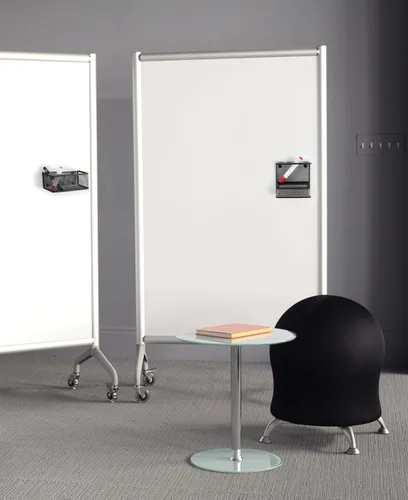 Vista 2 de Safco Onyx - Cesta organizadora de marcadores de malla – Malla de acero con acabado de recubrimiento en polvo duradero – 8 pulgadas de ancho x 3.25