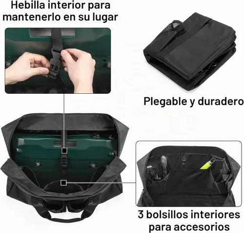 Vista 2 de samdew Funda de transporte para estufa de campamento, bolsa de almacenamiento para estufa de campamento compatible con estufa de gas Coleman de 2