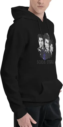 Vista 2 de Soda Music And Stereo - Sudadera con capucha para hombre