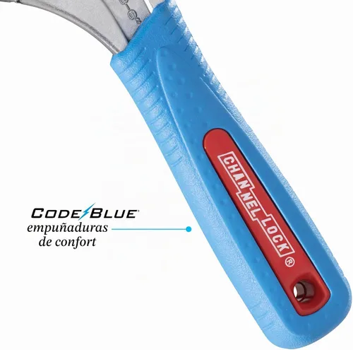 Vista 4 de Channellock 6WCB 6-Pulgadas Llave Inglesa Ajustable de Ancho Amplio, CÓDIGO AZUL
