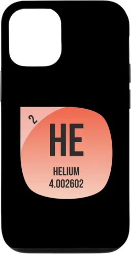Vista 11 de Funda de helio para iPhone 12 mini elemento químico