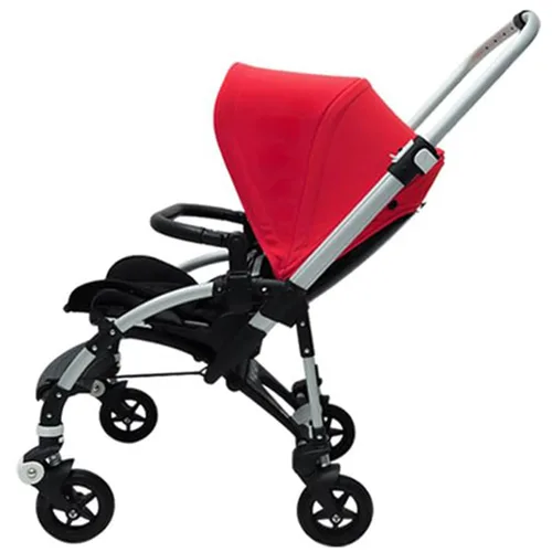 Vista 5 de Consola para manillar de cochecito, reposabrazos ajustable, barra de parachoques compatible con Bugaboo Bee 3 Bee 5 Bee 6 Cochecitos de bebé