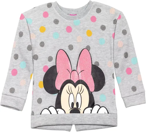 Vista 2 de Disney Minnie Mouse - Conjunto de sudadera de vellón y leggings para bebés y niñas pequeñas