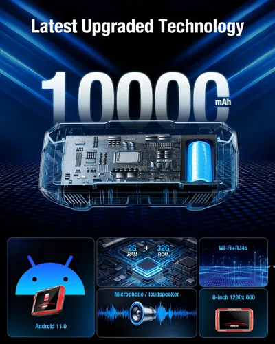 Vista 6 de Escáner de diagnóstico GOOLOO DS900 OBD2, herramienta de escaneo bidireccional de sistema completo, escáner Bluetooth 5.0 con pantalla táctil de 8