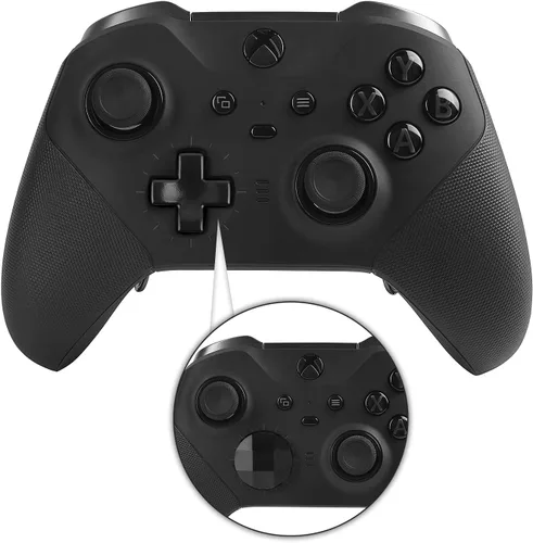Vista 5 de TOMSIN Paquete de repuesto de accesorios para mandos Xbox Elite Series 2 13 en 1, 6 palillos de metal, 2 almohadillas D, 4 palas y 1 ajustador