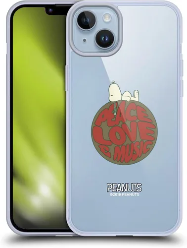 Vista 170 de Head Case Designs Funda de gel suave con licencia oficial de Peanuts Freak Flag Fly Woodstock 50th compatible con Apple iPhone 7 Plus/iPhone 8 Plus