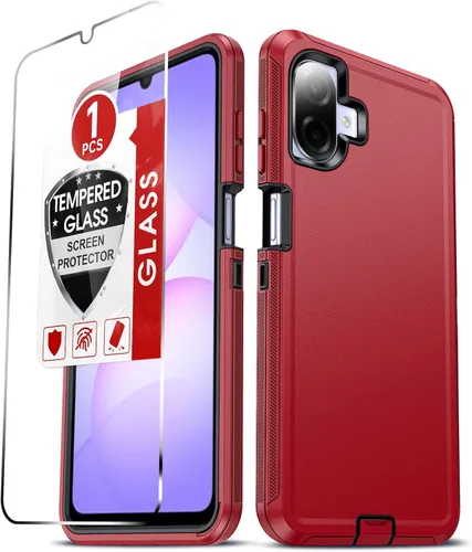 Vista 51 de LeYi Funda compatible con Samsumg Galaxy A05 4G: Galaxy A05 4G con resistente a los golpes, 3 en 1 de cuerpo completo, protección resistente