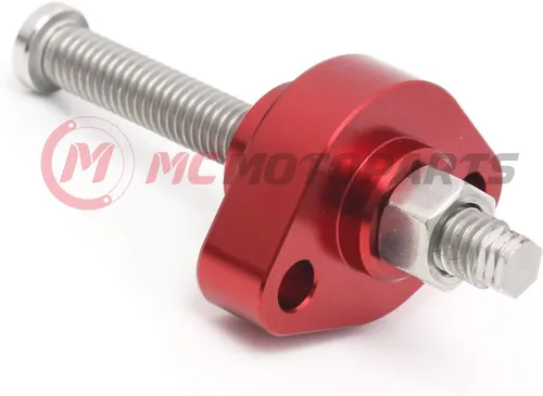 Vista 7 de MC MOTOPARTS Tensor de cadena manual HP ajustable CNC compatible con CBR600 F3 1996-1998 1997 (azul)
