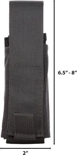 Vista 4 de MK3 Molle - Funda de spray de pimienta ajustable de nailon Mace/MK4 OC para cinturón de servicio, soporte táctico de spray de pimienta, bolsa