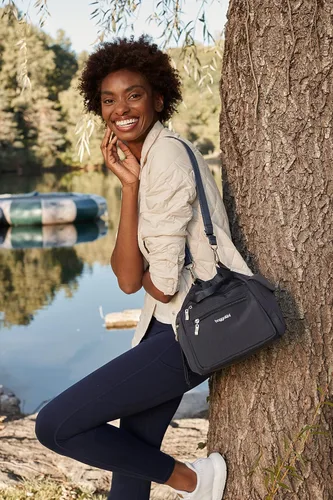 Vista 2 de Baggallini Bolsa moderna con cordón para mujer