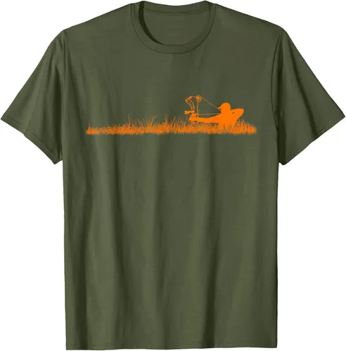 Vista 6 de Camiseta de accesorios de caza con arco de arcos con arco de ciervo mule de alce Negro