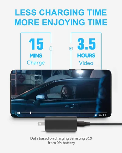 Vista 4 de Cargador USB C - Cargador de pared USB NANAMI de 30 W PD3.0 Bloque de carga rápida para iPad Pro/Air/Mini, adaptador de carga para iPhone 17/17