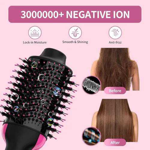 Vista 3 de Umeely Cepillo secador de pelo, cepillo secador de pelo para peinar y dar volumen