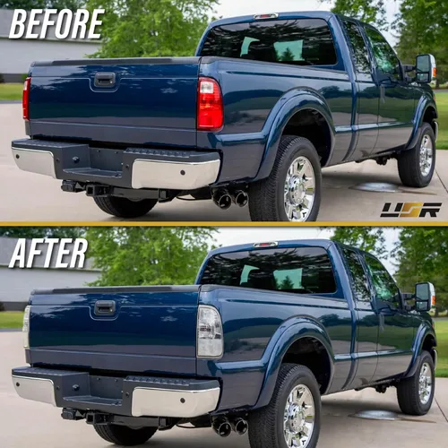 Vista 4 de USR 08-16 F250 F350 SUPERDUTY Luz Trasera – Juego de Luces Traseras (Izquierda + Derecha) Compatible con Ford F-250 F-350 F-450 Camioneta PickUp
