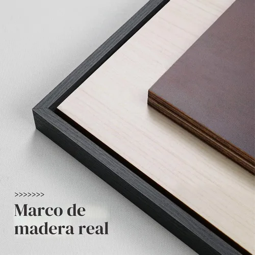 Vista 4 de Arte de pared de madera 3D con textura bohemia 3D para dormitorio, 3 piezas de arte de madera tallada botánica tropical para paredes, hoja de Marrón