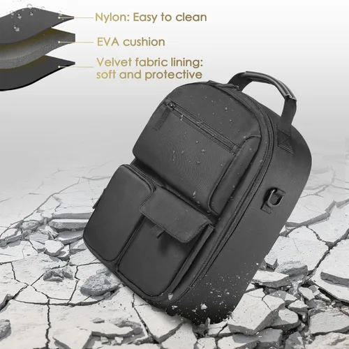Vista 7 de FOREGOER Carrying Case for Meta Quest 3Quest 3SOculus Quest 2, Hard Travel Storage Case Compatible with Oculus Quest 3 Headset, Quest Pro, Touch