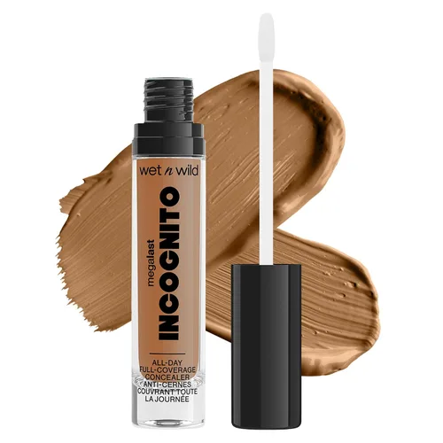 Vista 17 de wet n wild Mega Last Incognito 1114054 - Corrector líquido mate para todo el día