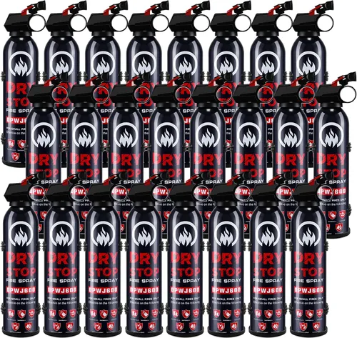 Vista 10 de 1 paquete de extintores de incendios ABC Dry Chemical 1-A:10-B:C de 2.5 lb Comes With Mount Bracket, Quick Release Pull Handle,UL Listed, For Home