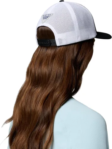 Vista 6 de Columbia Malla PFG unisex 3D elástica en la parte trasera Soldadura negra/multicolor