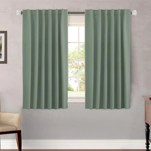 Vista 119 de H.VERSAILTEX Cortinas Opacas con Aislamiento Térmico, Paneles de Tratamiento de Ventanas que Oscurecen la Habitación, Cortinas Opacas para Sala