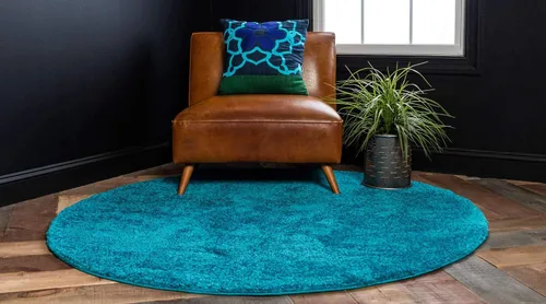 Vista 295 de Unique Loom Colección Solo - Alfombra de área Calabasas (3 pies 3 pulgadas x 5 pies 3 pulgadas, rectangular, rojo)