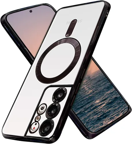 Vista 7 de Funda protectora para Samsung Galaxy S21 Ultra, funda protectora delgada y suave con lente de cámara completa, anticaídas, con protección de puerto