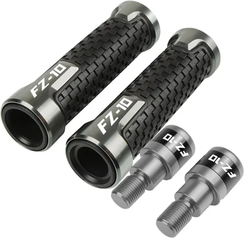 Vista 11 de Para Yamaha MT-10 FZ-10 MT10 FZ10 2016 7/8 "0.866 in Manillar Agarraderas Motocicleta CNC Manija Bar Extremos Tapa Tapones de Peso Slider (Color : 1)