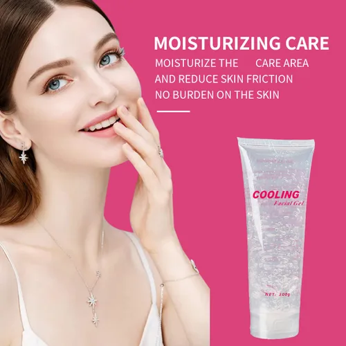 Vista 2 de Gel refrescante para mujeres u hombres, cuerpo facial utilizado con sistema de eliminación de vello láser y dispositivo de estiramiento de elevación