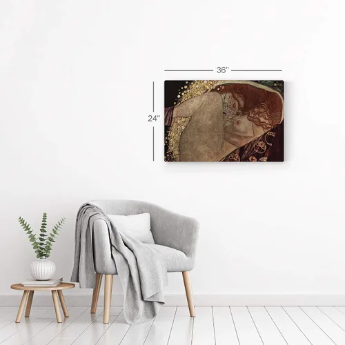 Vista 6 de Gustav Klimt H5 - Pintura de metal para pared