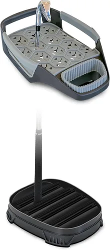 Vista 7 de ASK ECHO Soundless-Series - Bolsa para carrito de golf con 15 divisores, parte inferior con bloqueo de agarre