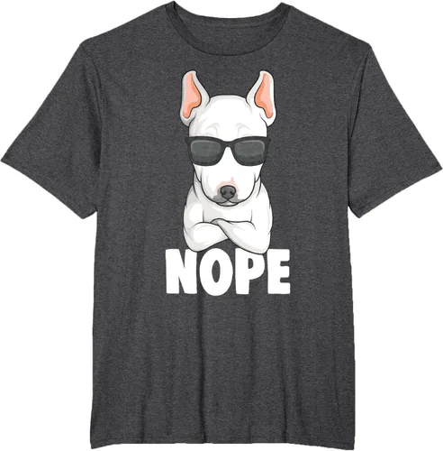 Vista 66 de Camiseta de perro Bull Terrier para niños y mujeres, Negro