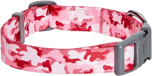 Vista 4 de Blueberry Pet 10+ Patrones Primavera Aroma Floral Collares, Collares Personalizados Rosa Camuflaje