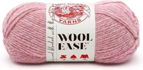 Vista 41 de Lion Brand Yarn, Wool-Ease - Ovillo de punto y ganchillo color rosa, 1